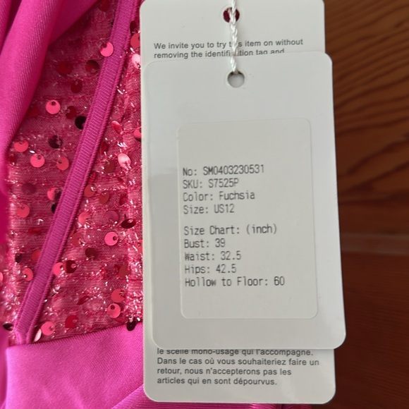 NWT Mermaid Cowl Neck Sweep Train Jersey Prom Dress with Pleated Sequins Split - Picture 10 of 16